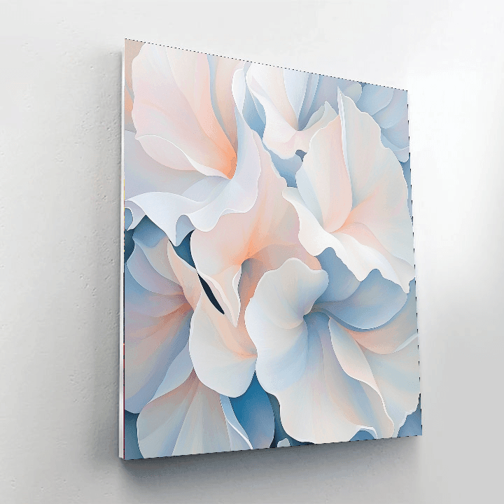 Georgia O'Keeffe Inspired Ethereal Floral Dreams  Painting By Numbers Kit