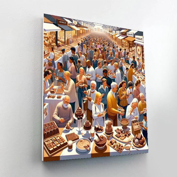 The Chocolate Festival - England Paint By Numbers Kits
