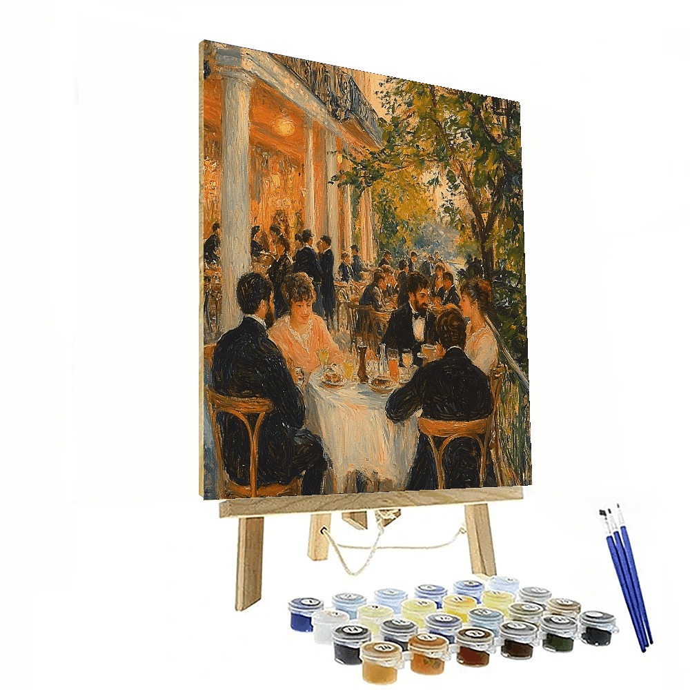 Pierre-Auguste Renoir Inspired Artful Conversations  Paint By Color