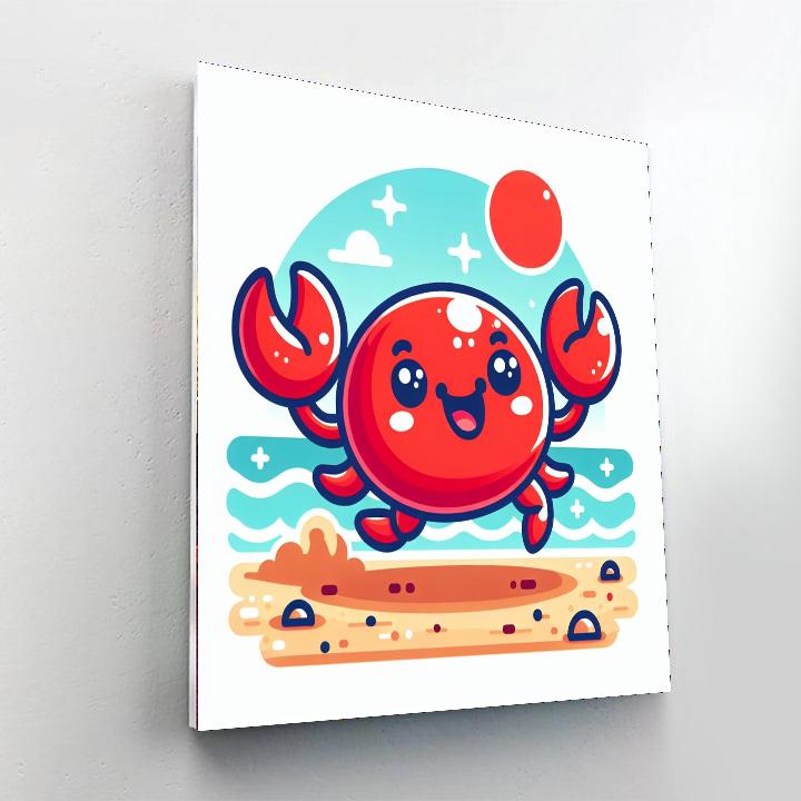 Creative Crab Paint By Number