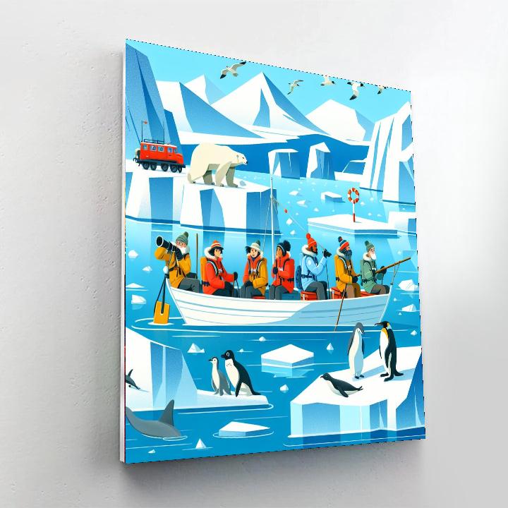 Iceberg Expedition Paint By Number