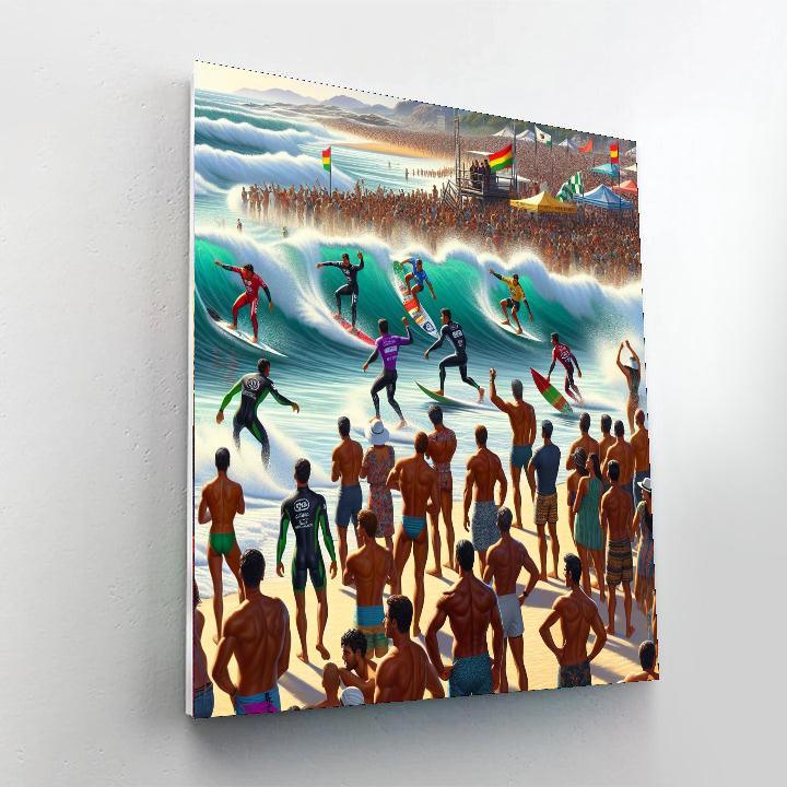 World Cup Of Surfing - Australia Paint By Number