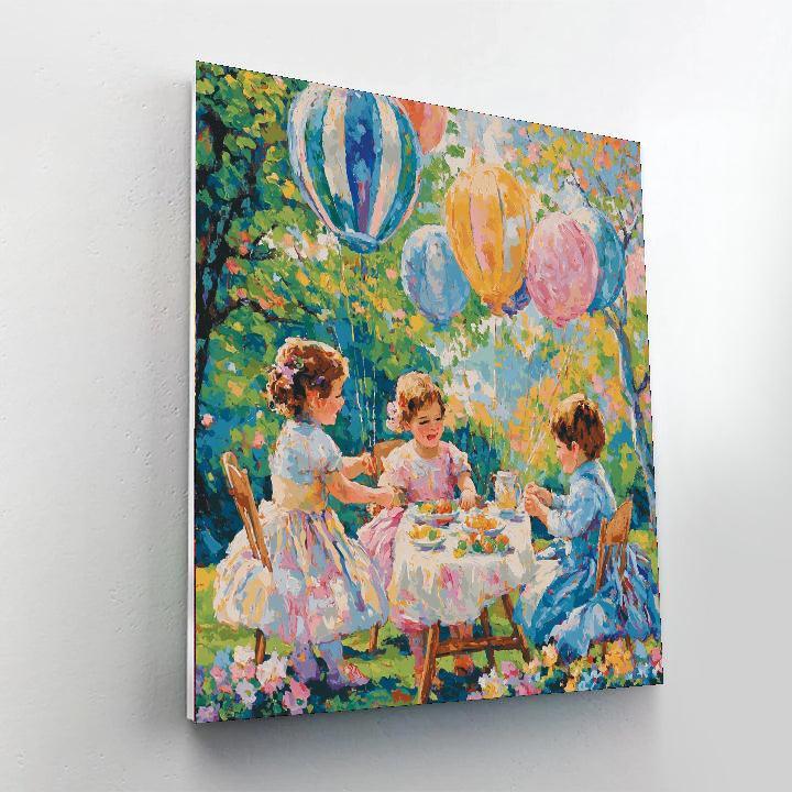 Mary Cassatt Inspired Children's Joy  Paint By Numbers Kits
