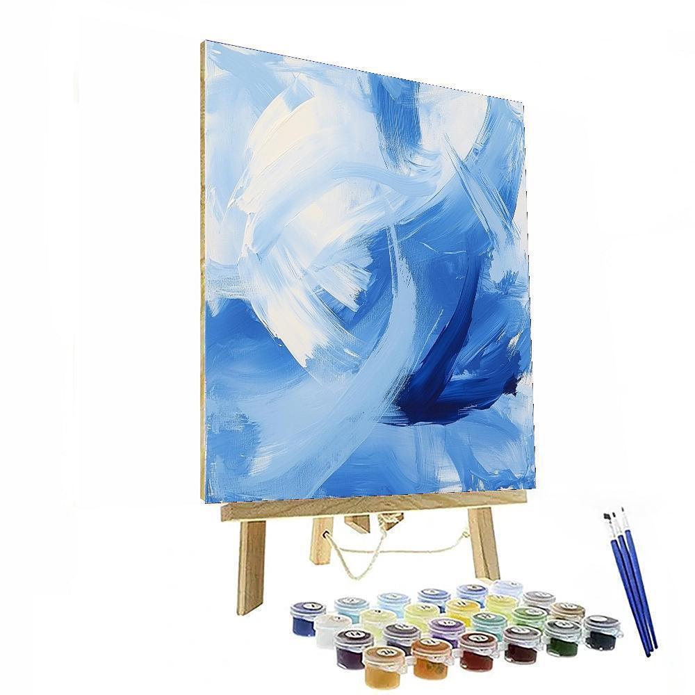 Edgar Degas Inspired Embrace Of The Breeze  Numbered Painting Kits