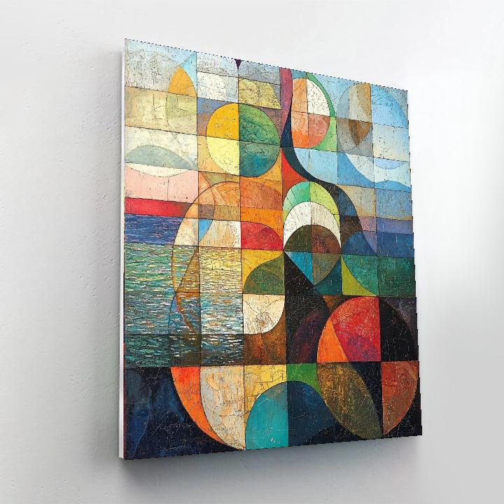 Paul Klee Inspired Wonders Of Abstraction  Number Painting