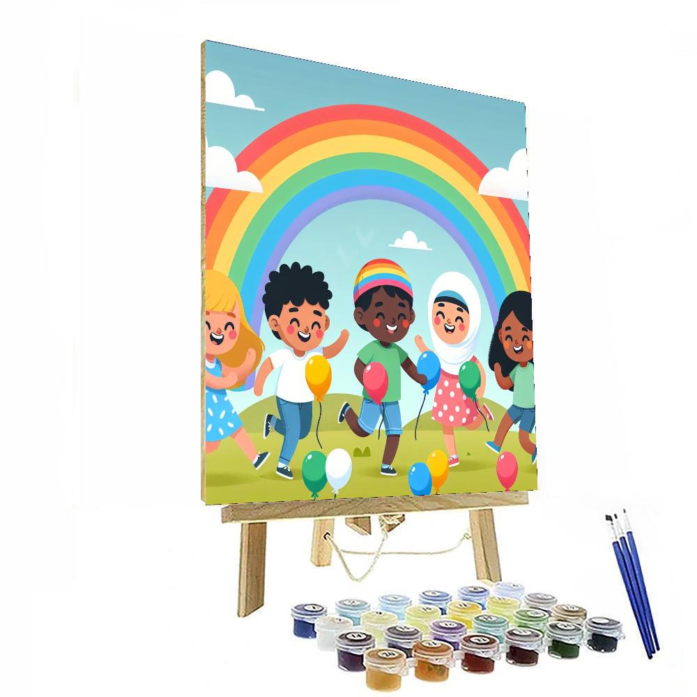 Rainbow Magic Party Paint By Numbers