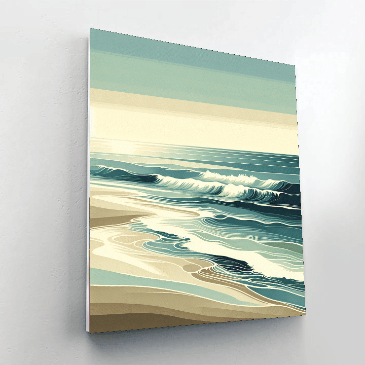 Tidal Melody Painting By Numbers Kit