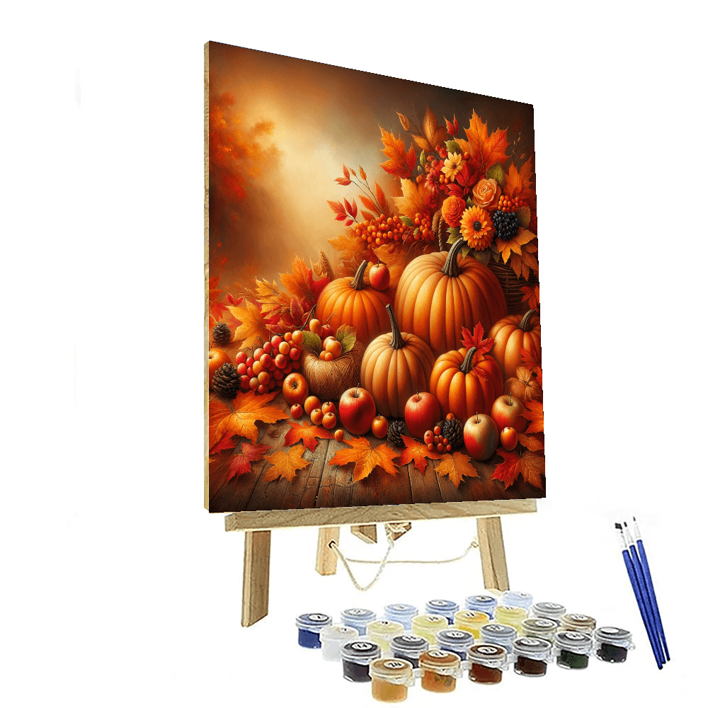 Autumn Harvest - DIY Painting By Numbers Kit