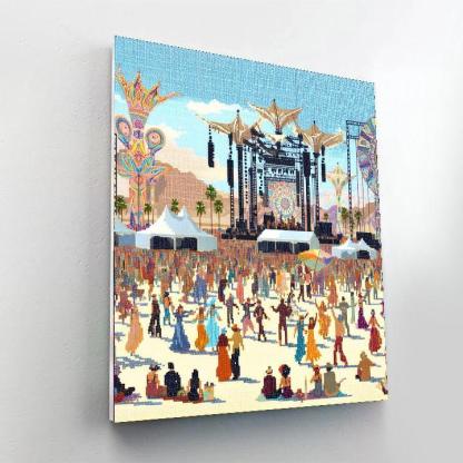 Coachella Music And Arts Festival - Usa Paint By Number