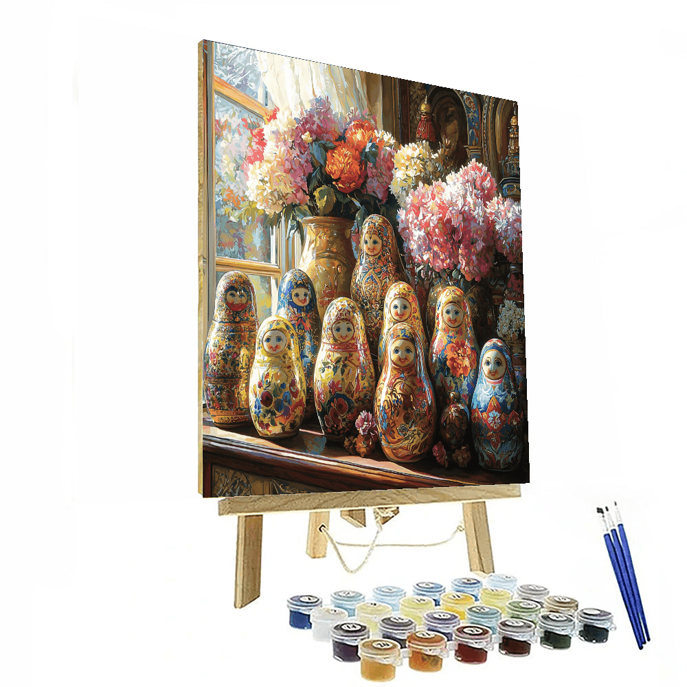 Matryoshka Museum DIY Paint By Numbers