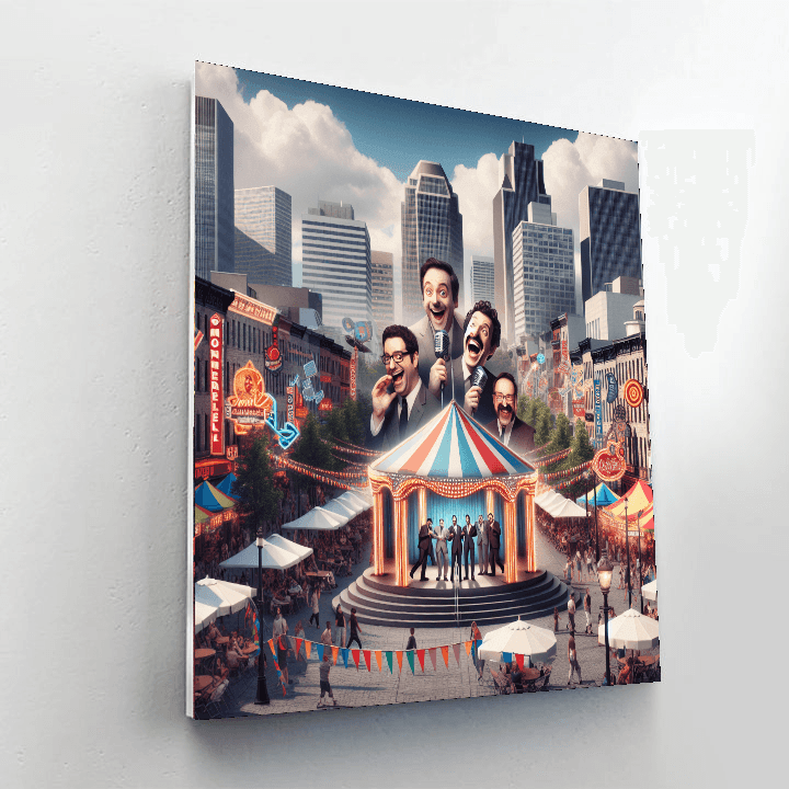 Montreal Just For Laughs Festival - Canada Paint By Numbers Kits