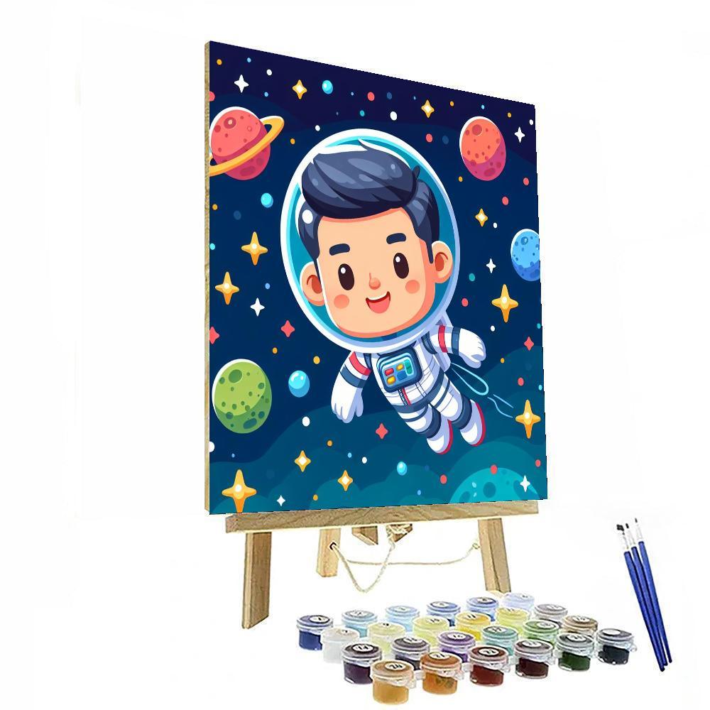 Explorers Of The Galaxy Painting Number Kit