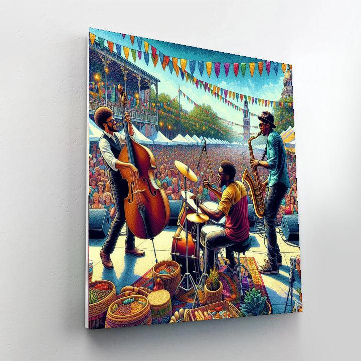 New Orleans Jazz & Heritage Festival - Louisiana Numbered Painting Kits