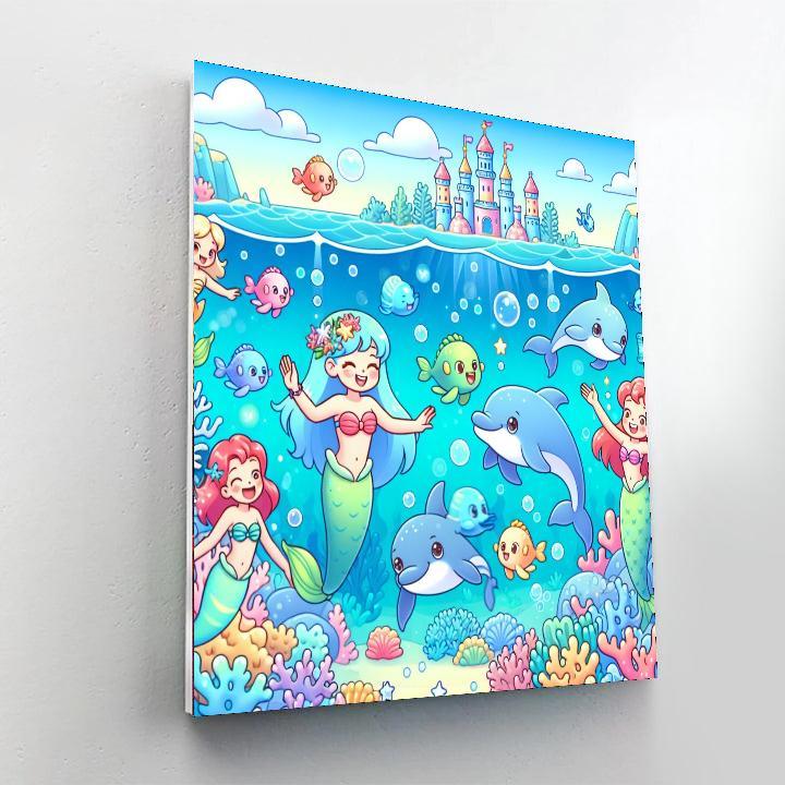 Enchanted Ocean Painting Number Kit