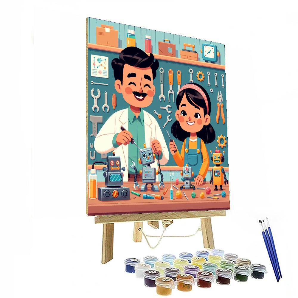 Little Inventors Numbered Painting Kits
