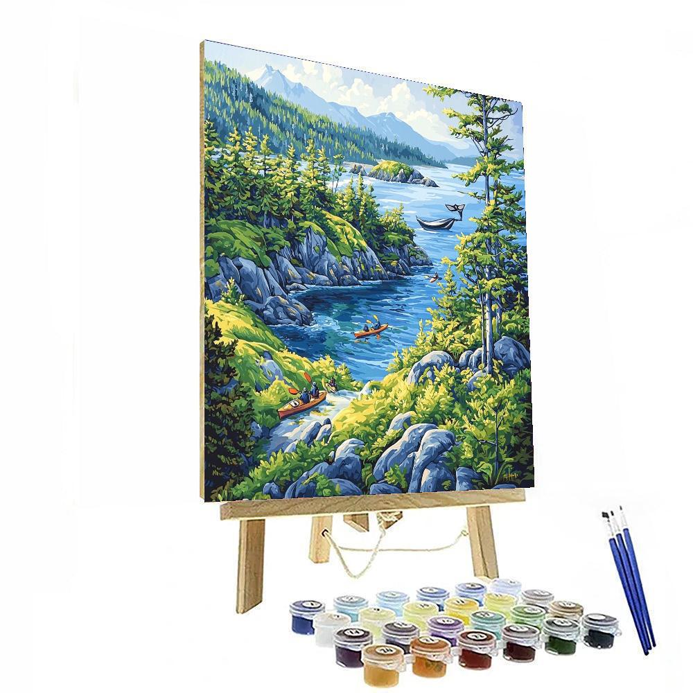 San Juan Islands Numbered Painting Kits