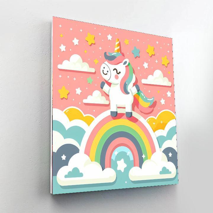 Dreamy Rainbow Wonderland Paint By Numbers Kits