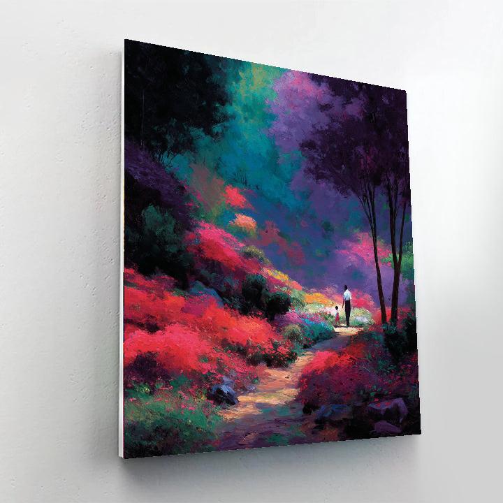 Blossoms Of Serenity Paint By Numbers Kits