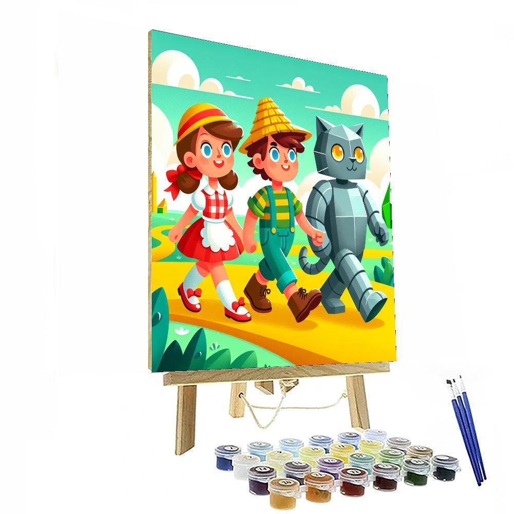 Wizard Of Oz Adventure Paint By Numbers Kits