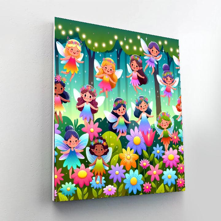 The Great Fairy Adventure DIY Paint By Numbers