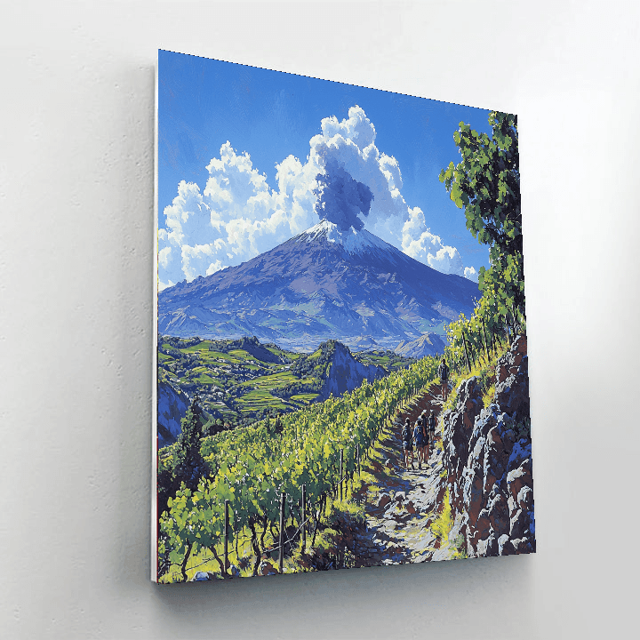 Mount Etna Paint By Numbers Kits