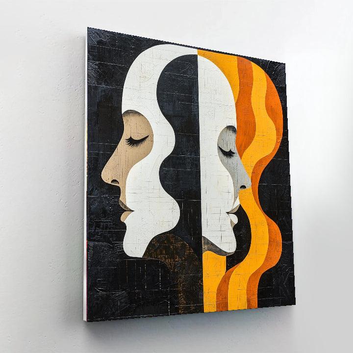 Banksy Inspired Silence Speaks  DIY Paint By Numbers