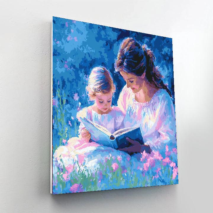 Cozy Reading Corner Painting Number Kit