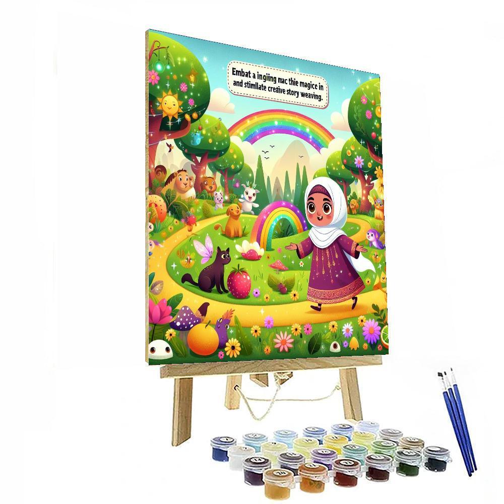 Enchanted Forest Kingdom Paint By Numbers Kits
