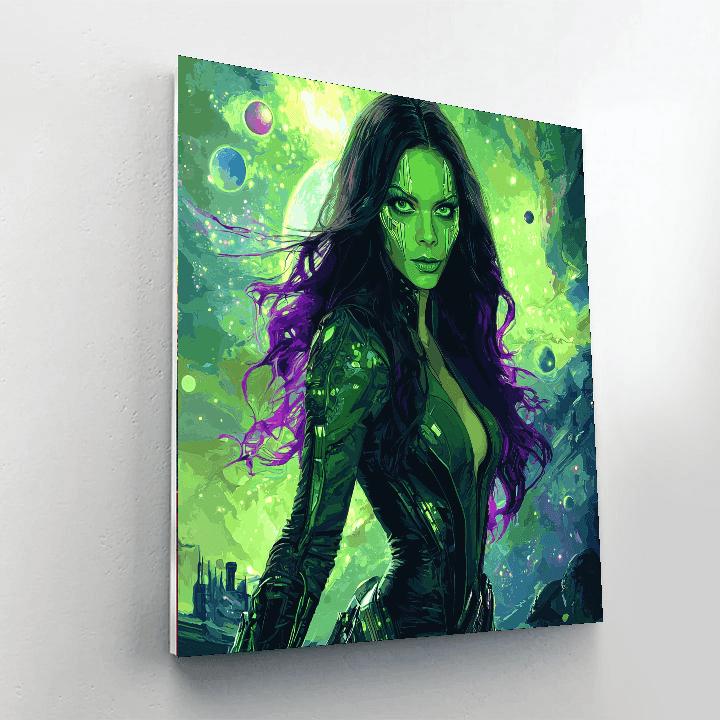 Zoe Saldana: The Fearless Force Of The Stars Paint By Number
