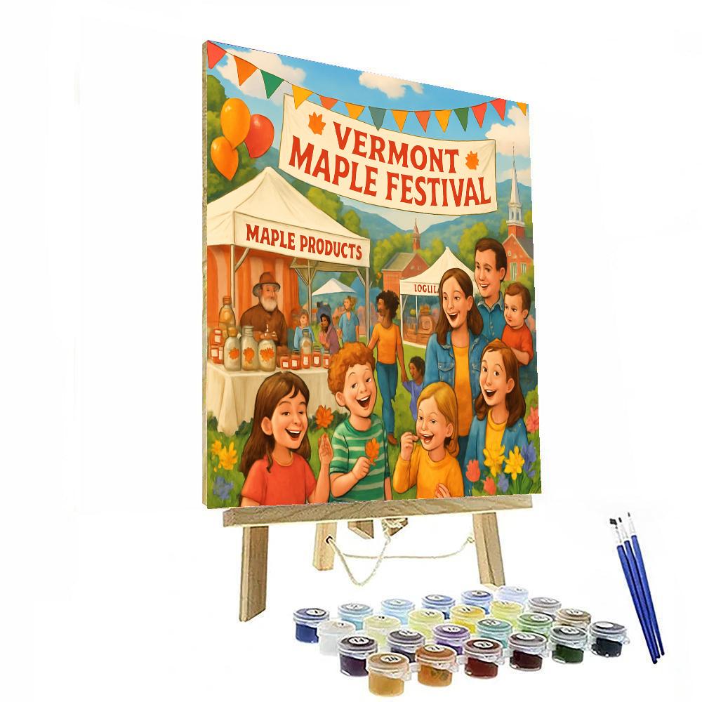 Vermont Maple Festival Paint By Numbers Kits