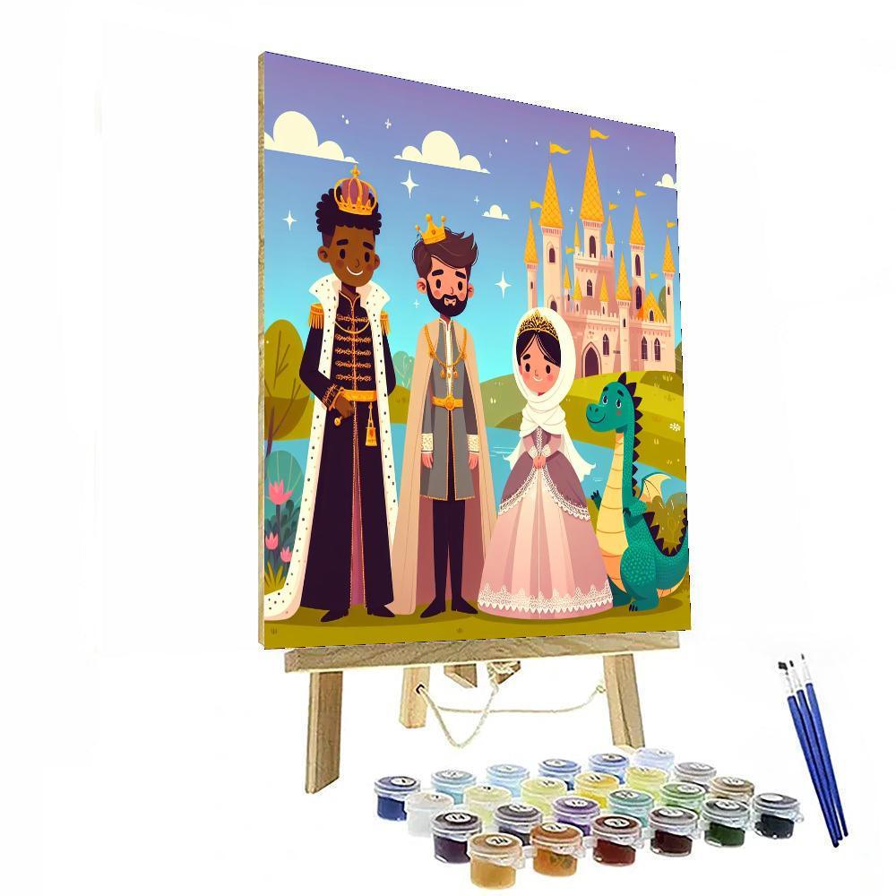 Fantastic Fairy Tale Friends Painting By Numbers Kit