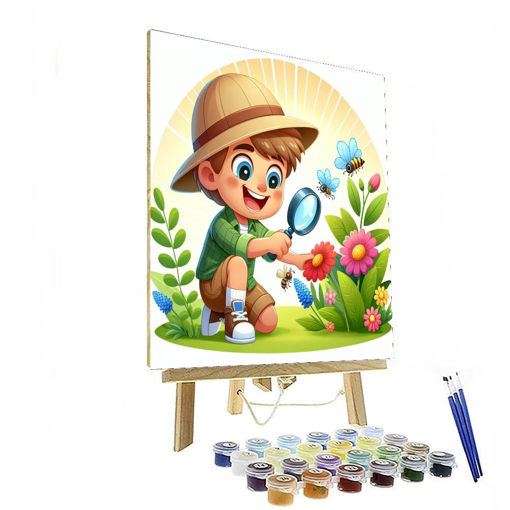 Adventurous Adventurer Paint By Numbers Art
