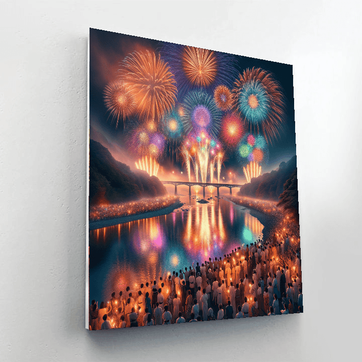Omagari Fireworks Festival - Japan Paint By Number