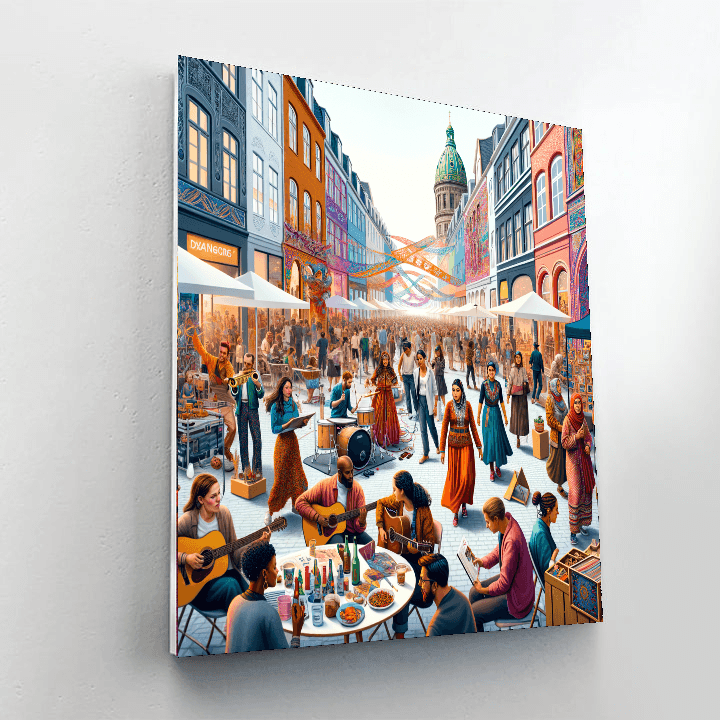 Aarhus Festival - Aarhus Numbered Painting Kits