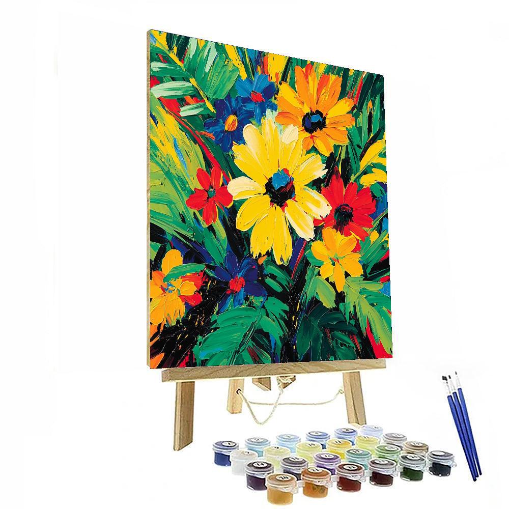 Frida Kahlo Inspired Essence Of The Wild  Painting Number Kit