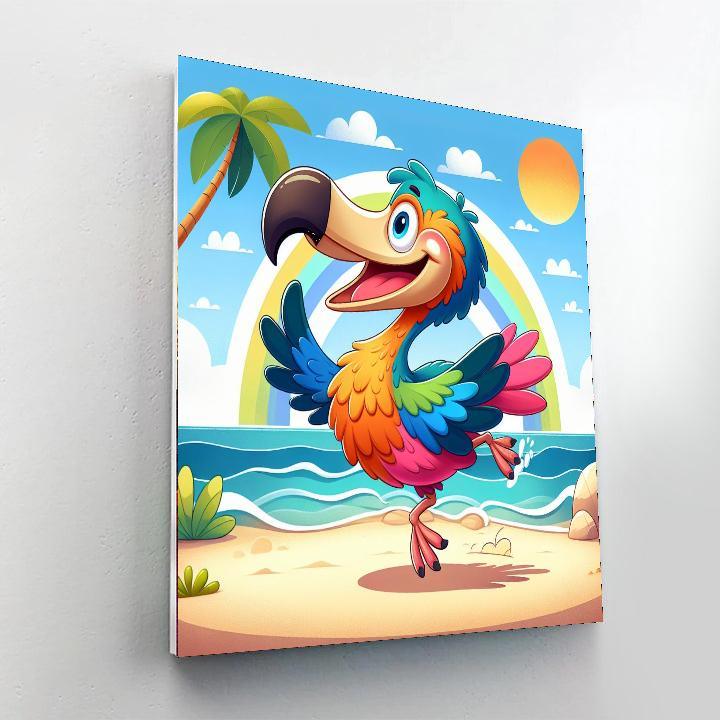 Dancing Dodo Painting Number Kit