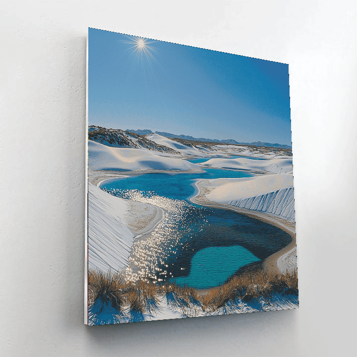 Lençóis Maranhenses National Park DIY Paint By Numbers