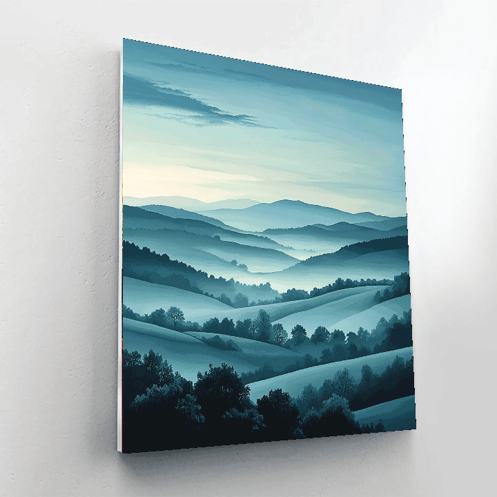 Caspar David Friedrich Inspired Whispers Of Nature  Paint By Numbers Kits