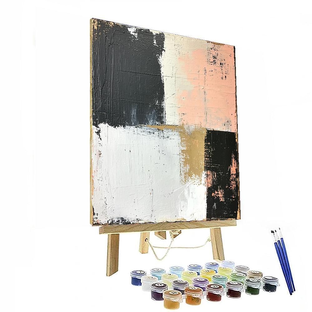 Banksy Inspired Urban Whispers  Number Painting