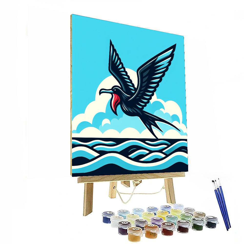 Friendly Frigatebird Paint By Number