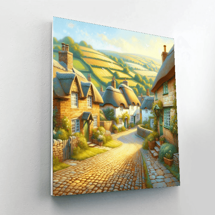 Enchanted Village Retreat Numbered Painting Kits