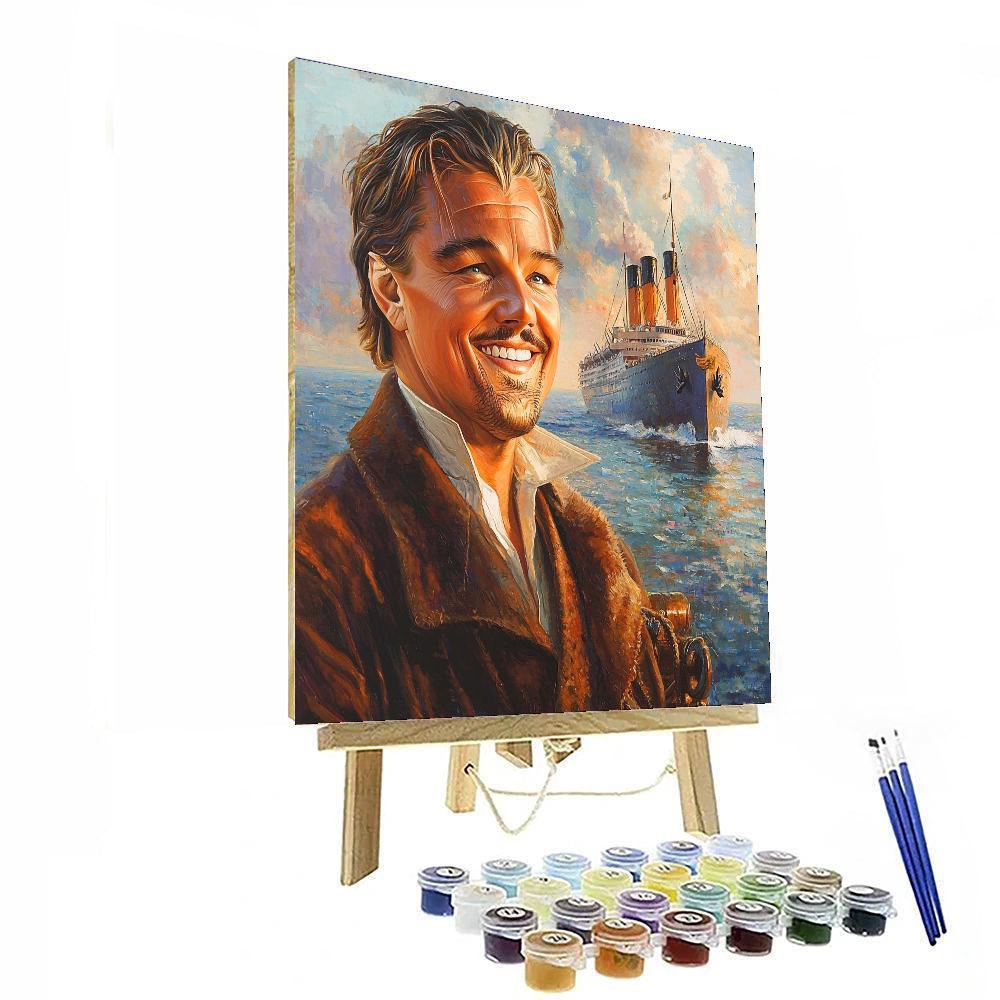 Leonardo Dicaprio: Chasing Dreams Across Time Numbered Painting Kits