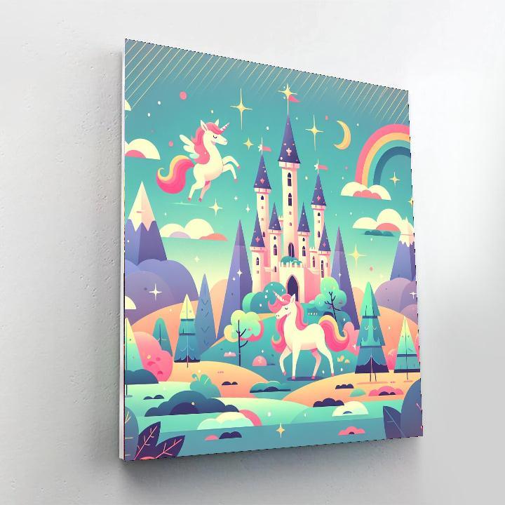 Dreamy Fantasy World Numbered Painting Kits