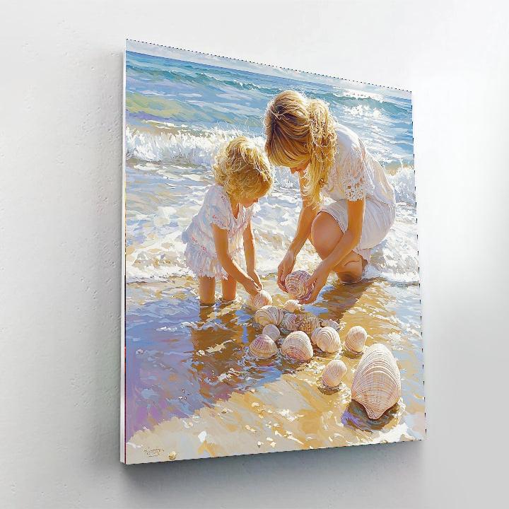 Seaside Treasures Painting Number Kit