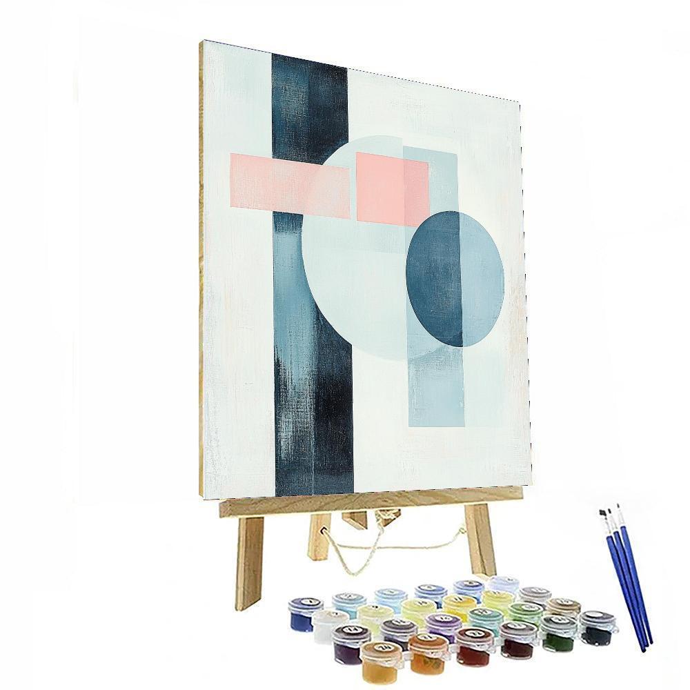 Kazimir Malevich Inspired Calm Dimensions  DIY Paint By Numbers