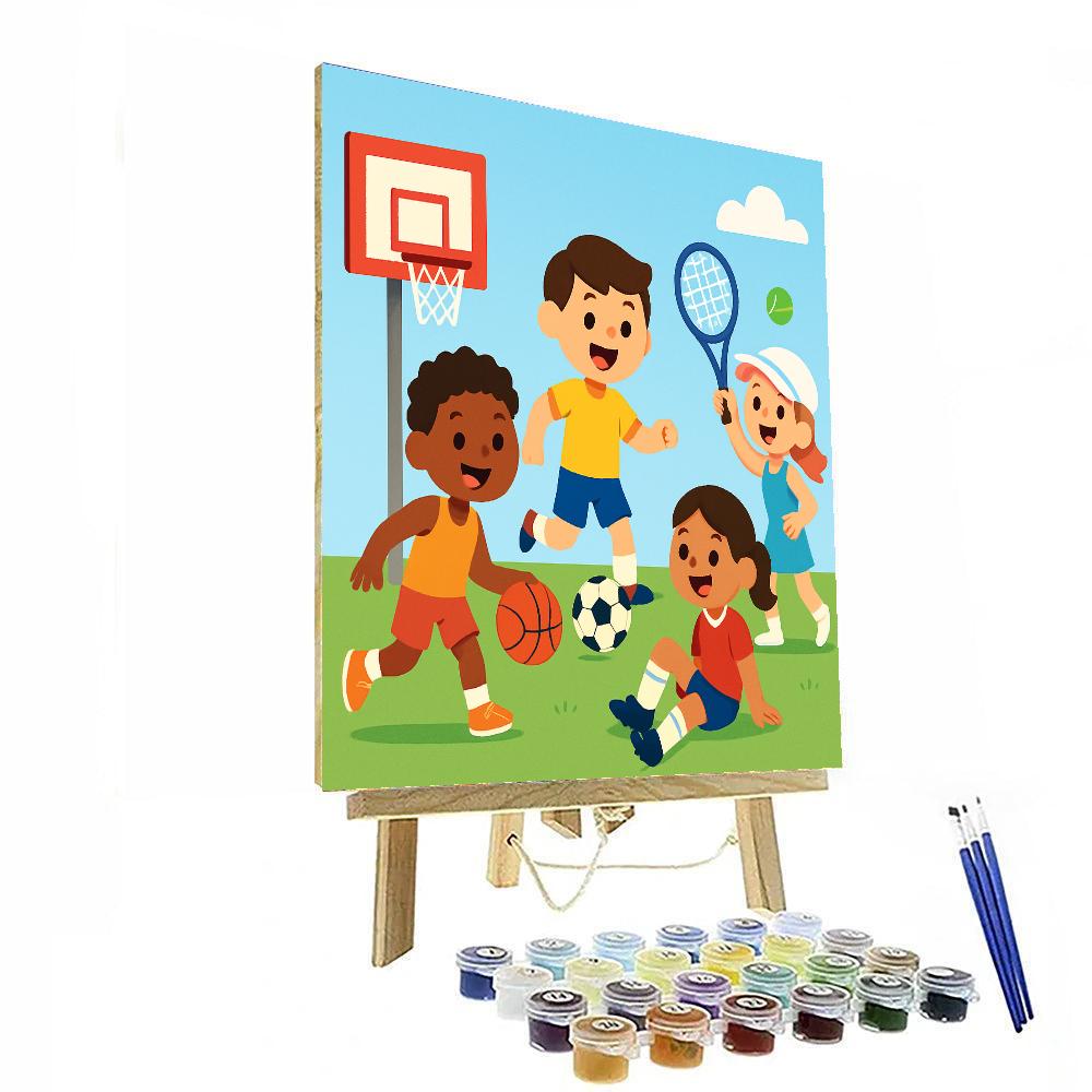 Sporty Adventure Paint By Numbers Kits