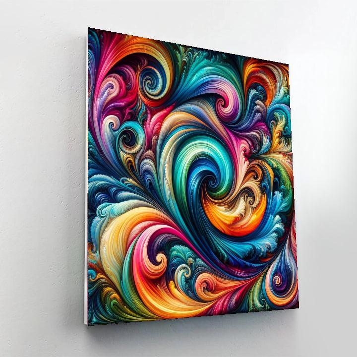 Boho Delight Number Painting