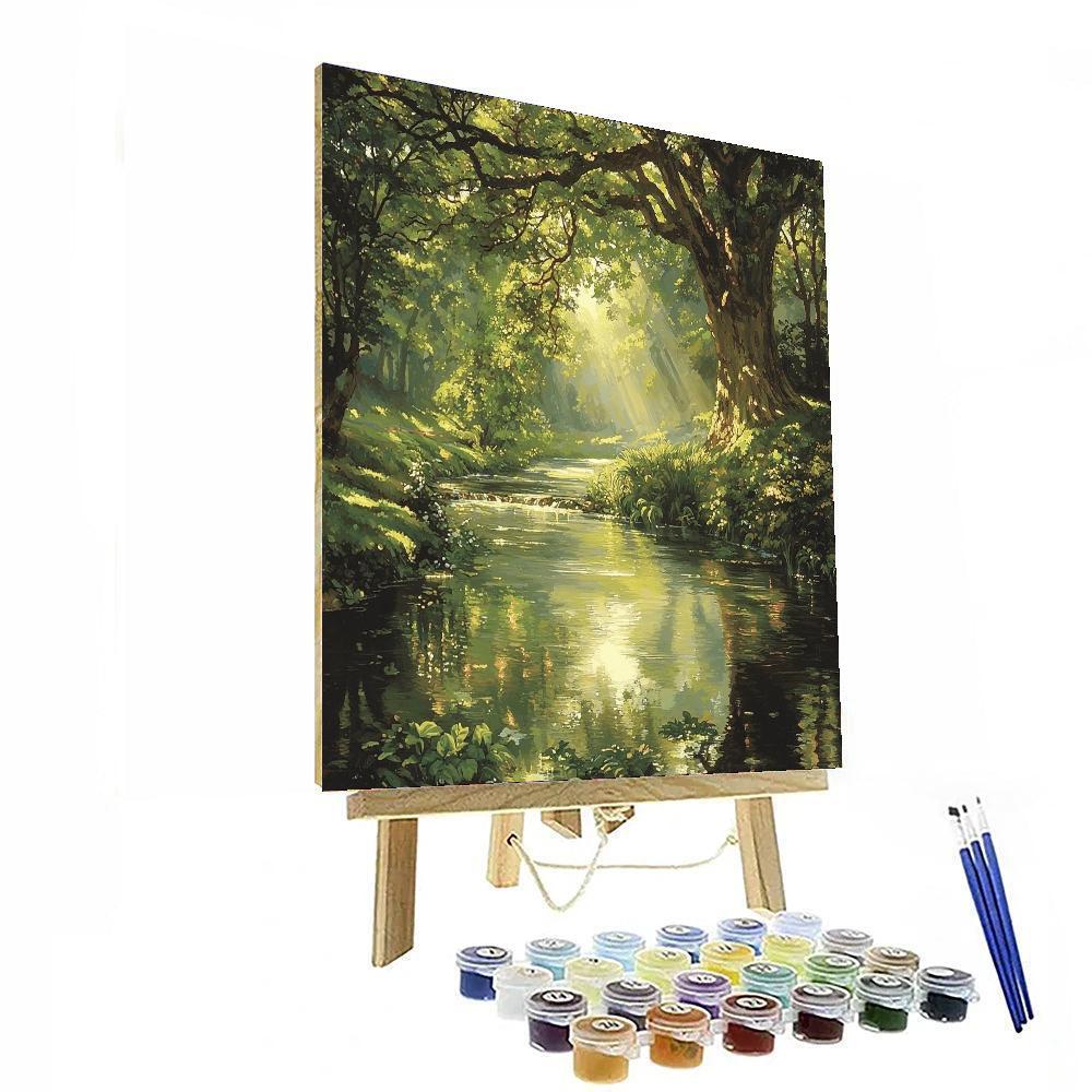 Moments Of Silence Number Painting