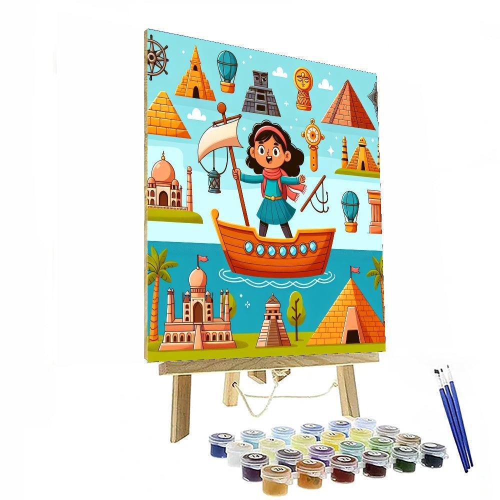 Historic Exploration Voyage Paint By Number