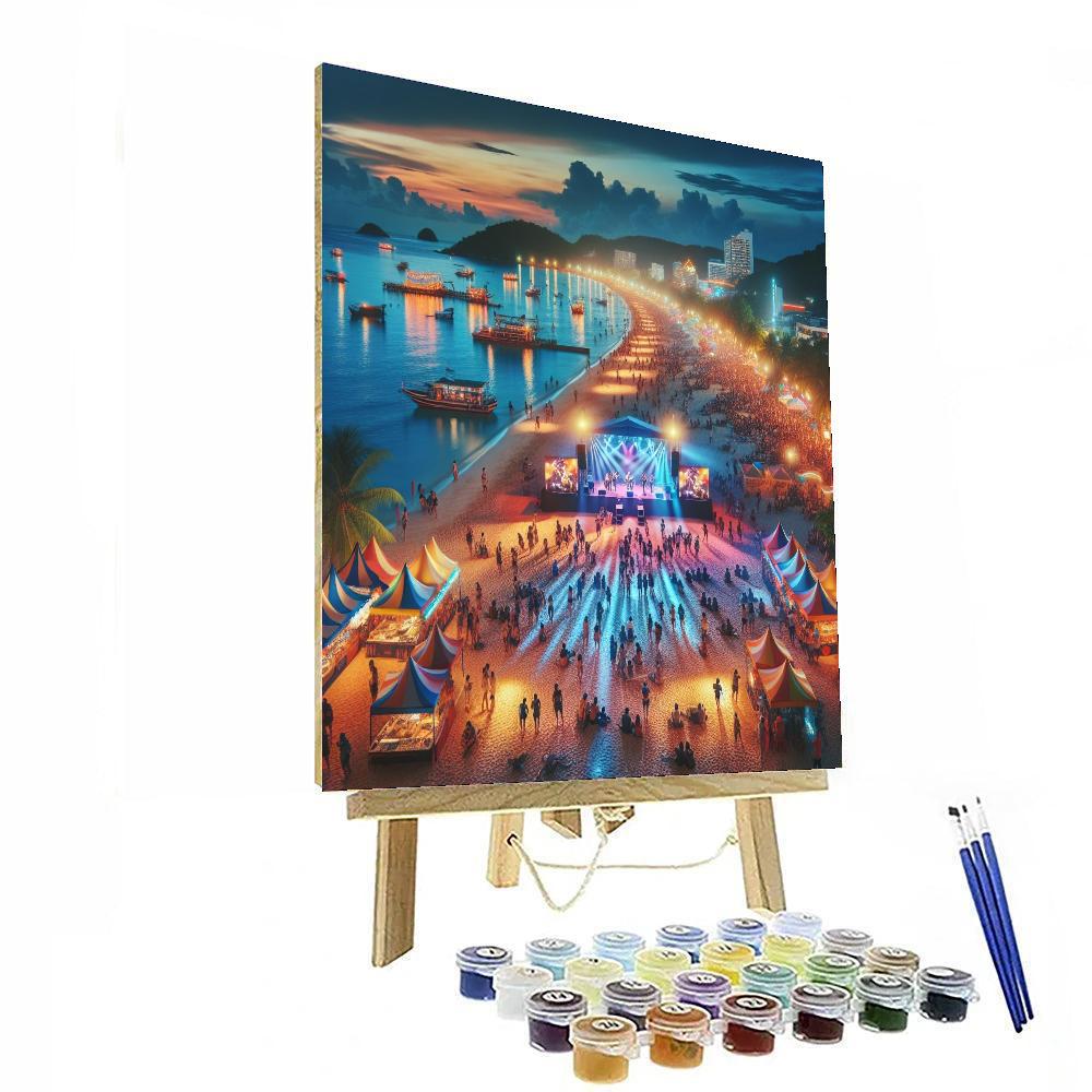 Pattaya International Music Festival - Pattaya Numbered Painting Kits